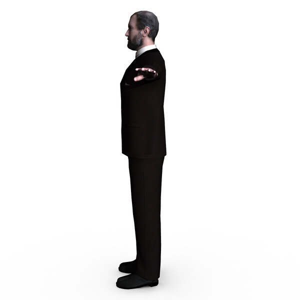 formal male 04 ma - Formal Male 04 by ignisfatuus
